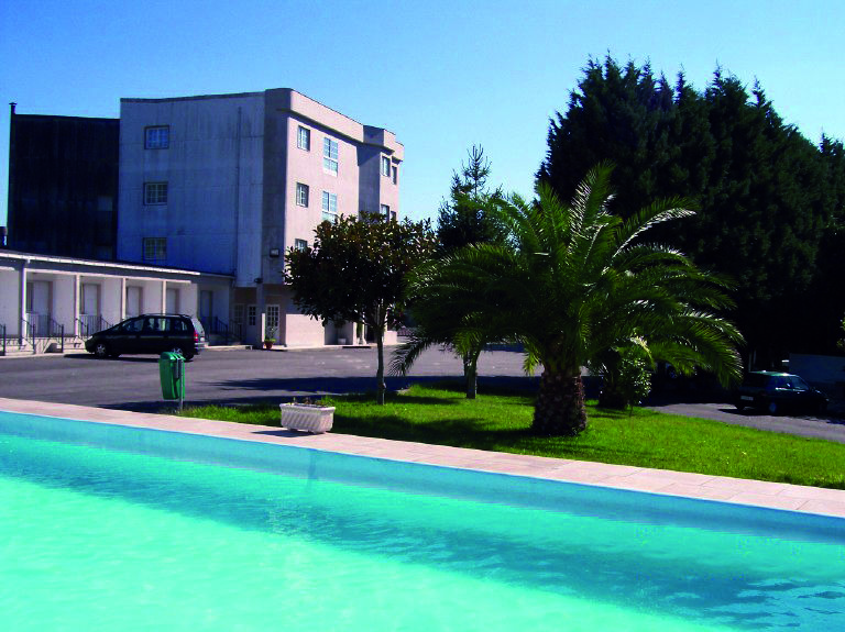 Hotel Paris Poio Exterior foto